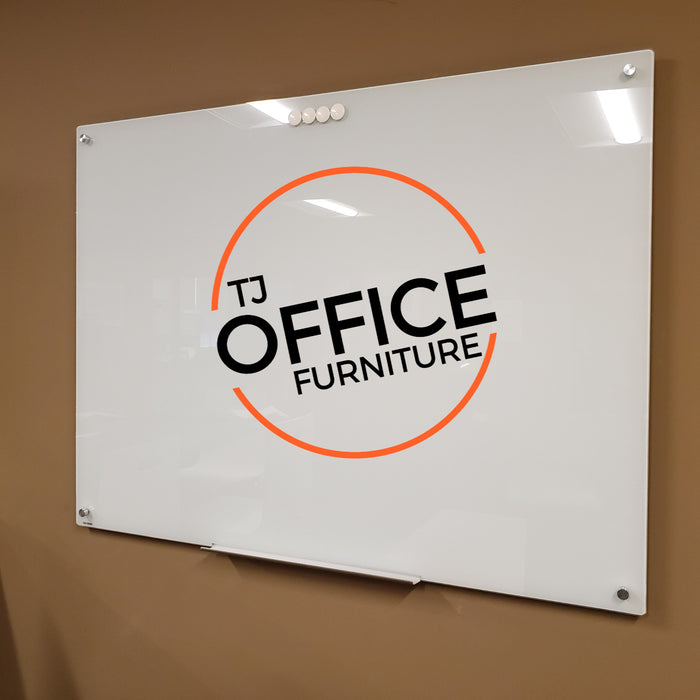 Magnetic Glass White Board / Dry Erase - NEW (#4921)