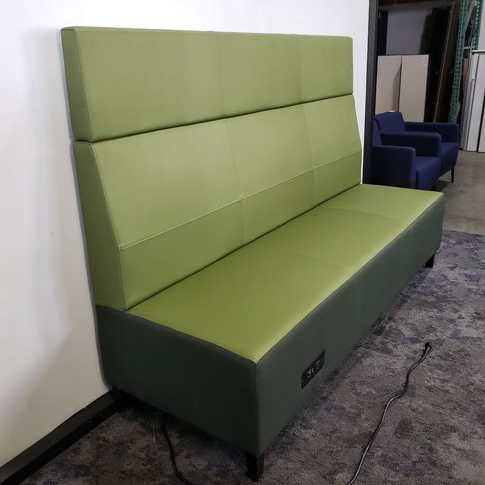 Bench with High Back