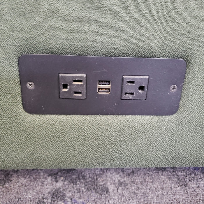 Bench with High Back