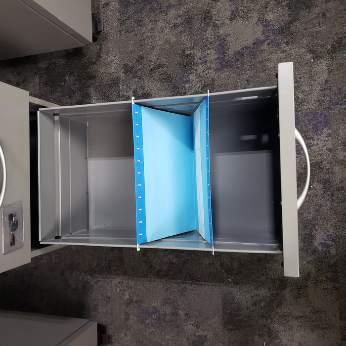 2 Drawer Pedestal File Cabinet