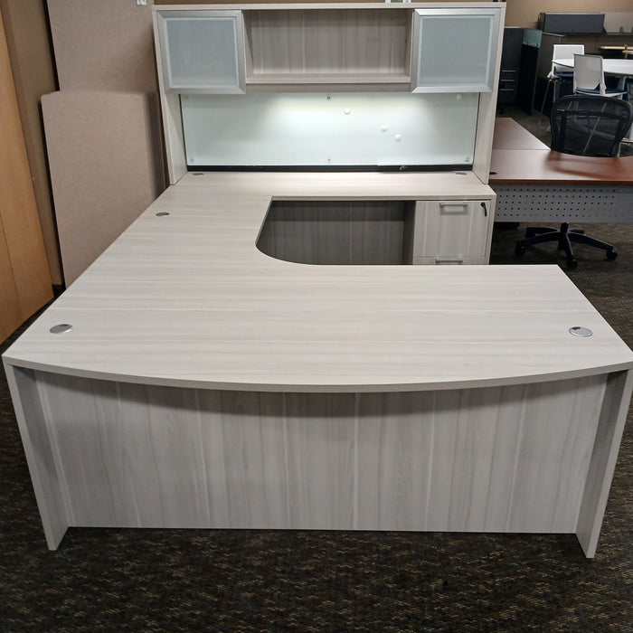 Bow Front U-Shape Executive Desk NEW!
