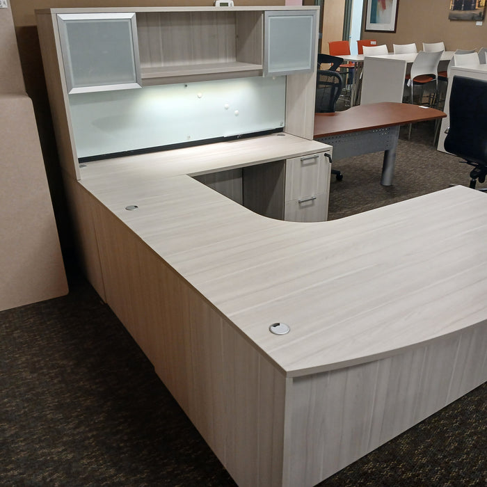 Bow Front U-Shape Executive Desk NEW!