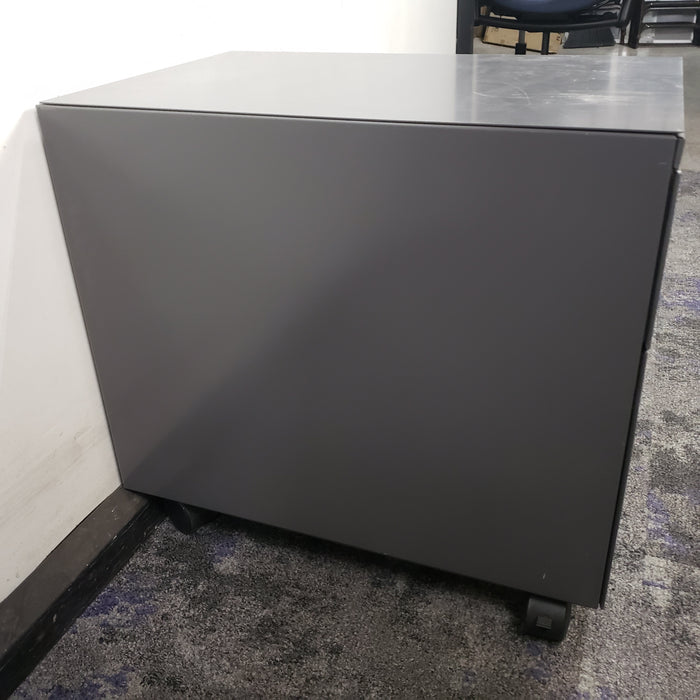 2 Drawer Rolling Pedestal File Cabinet