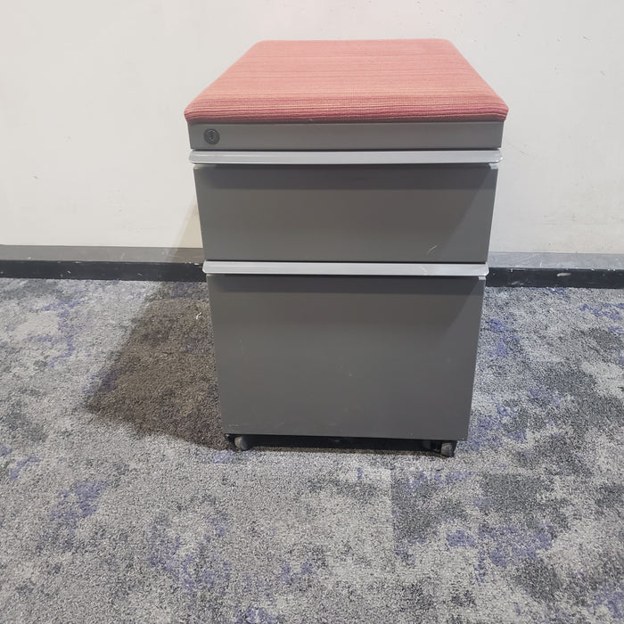 2 Drawer Box/File Pedestal File Cabinet