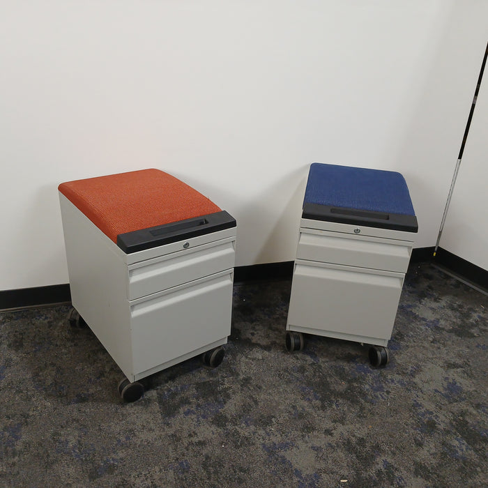 2 Drawer Box/File Pedestal File Cabinet