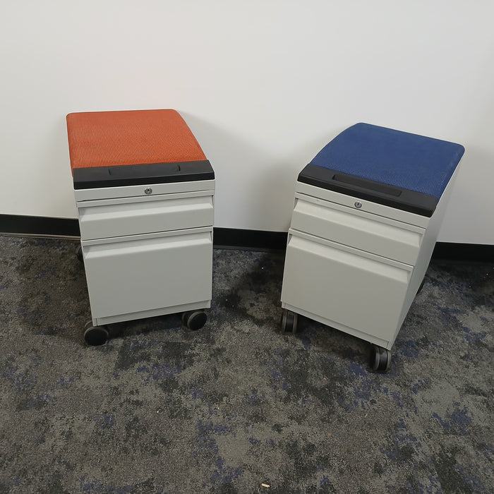 2 Drawer Box/File Pedestal File Cabinet