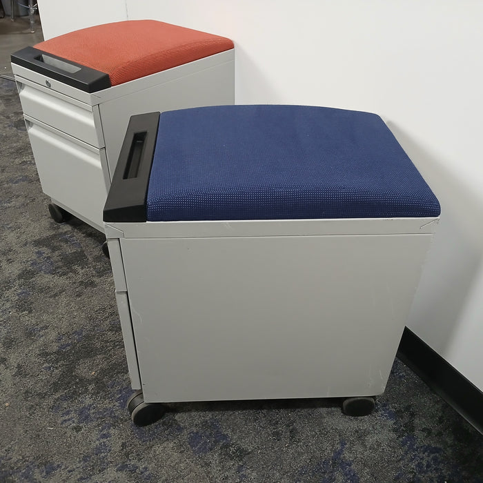 2 Drawer Box/File Pedestal File Cabinet