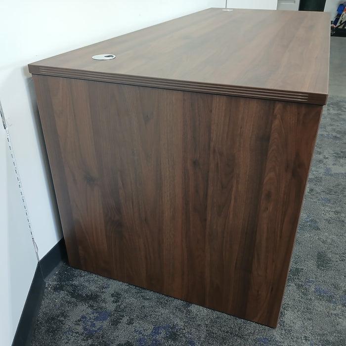 Desk with Pedestal File Cabinet