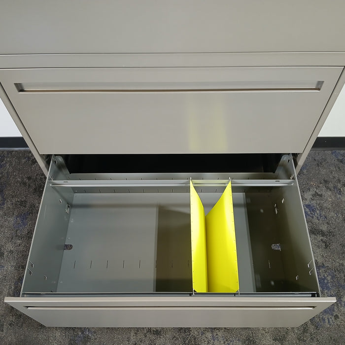 30" Four Drawer Lateral File Cabinet