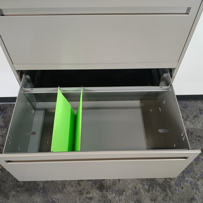 30" Four Drawer Lateral File Cabinet