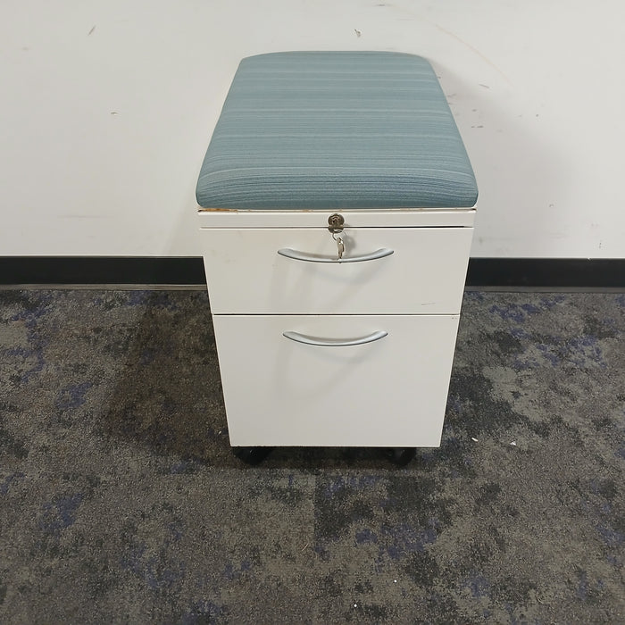 2 Drawer Box/File Pedestal File Cabinet