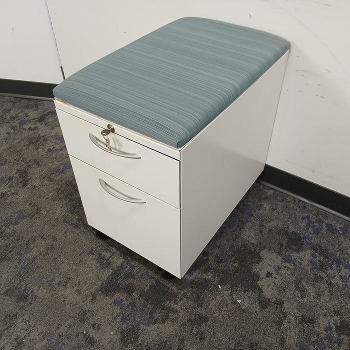 2 Drawer Box/File Pedestal File Cabinet