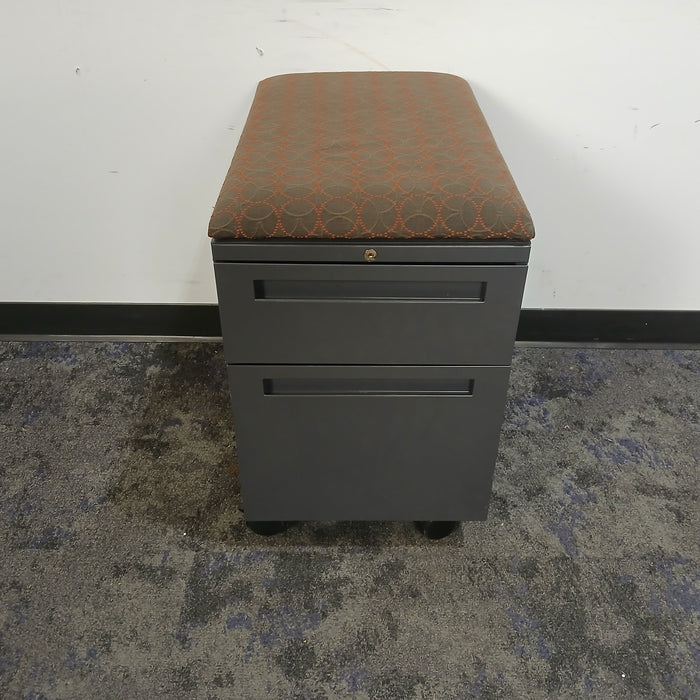 2 Drawer Pedestal File Cabinet