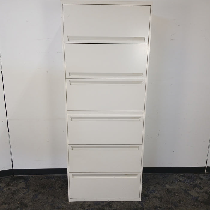 30" 6 Drawer File Cabinet