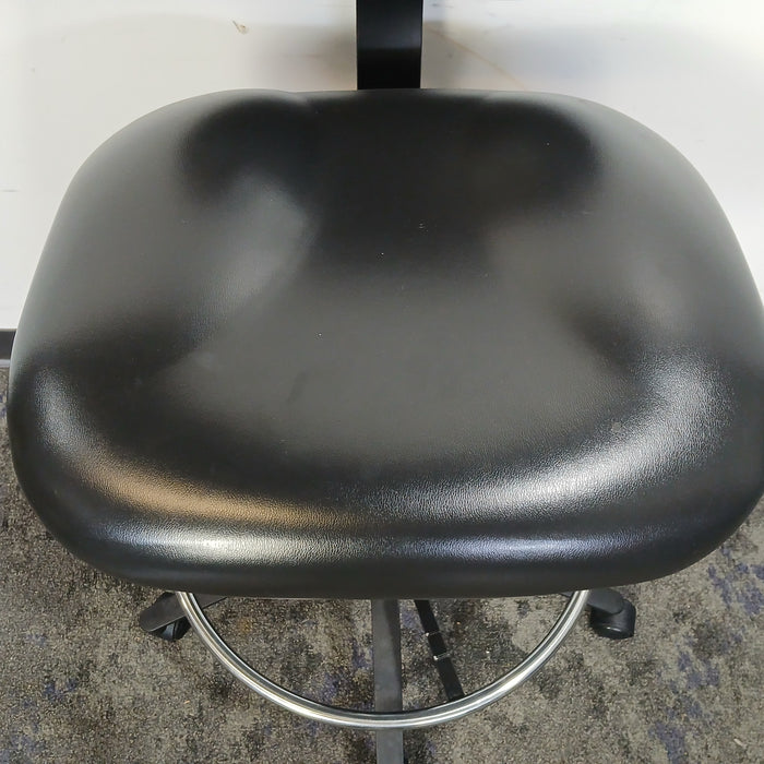 Vinyl Lab Stool