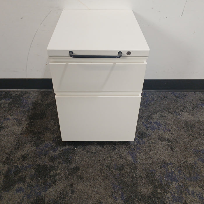2 Drawer B/F Pedestal File Cabinet