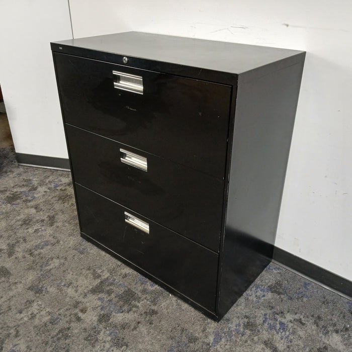 36" 3 Drawer Lateral File Cabinet