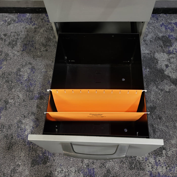 2 Drawer Pedestal File Cabinet