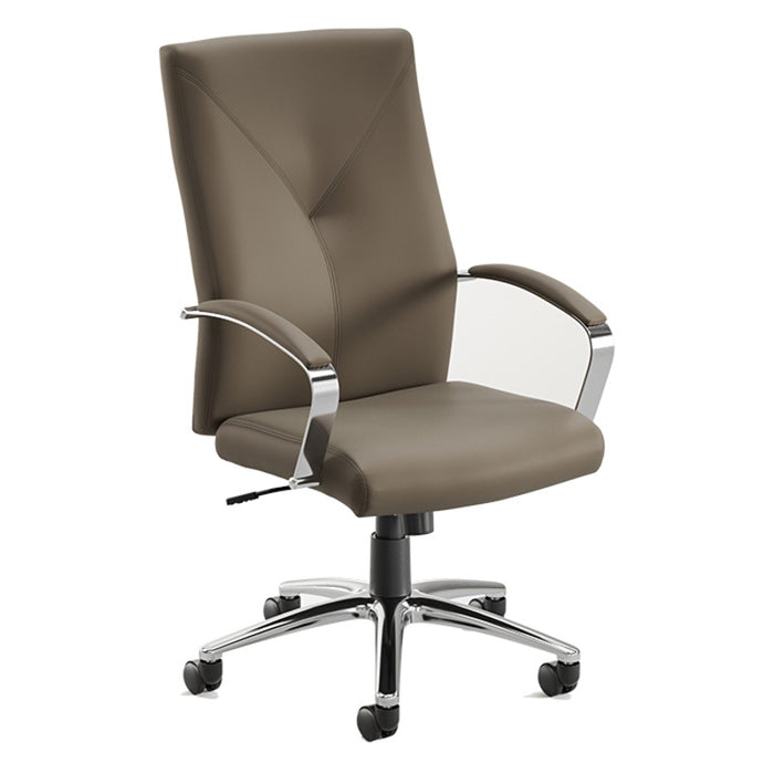 WREN HB CHAIR- BRN PU