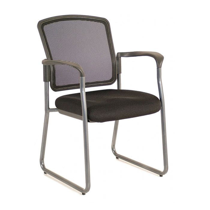 Mesh Sled Base Guest Chair