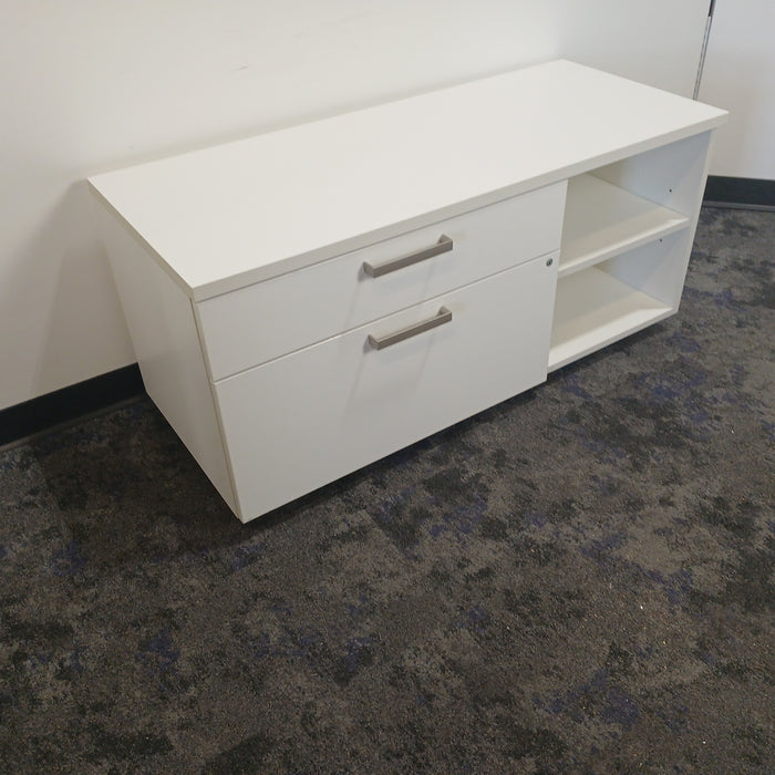 Storage Cabinet with Lateral File Cabinet