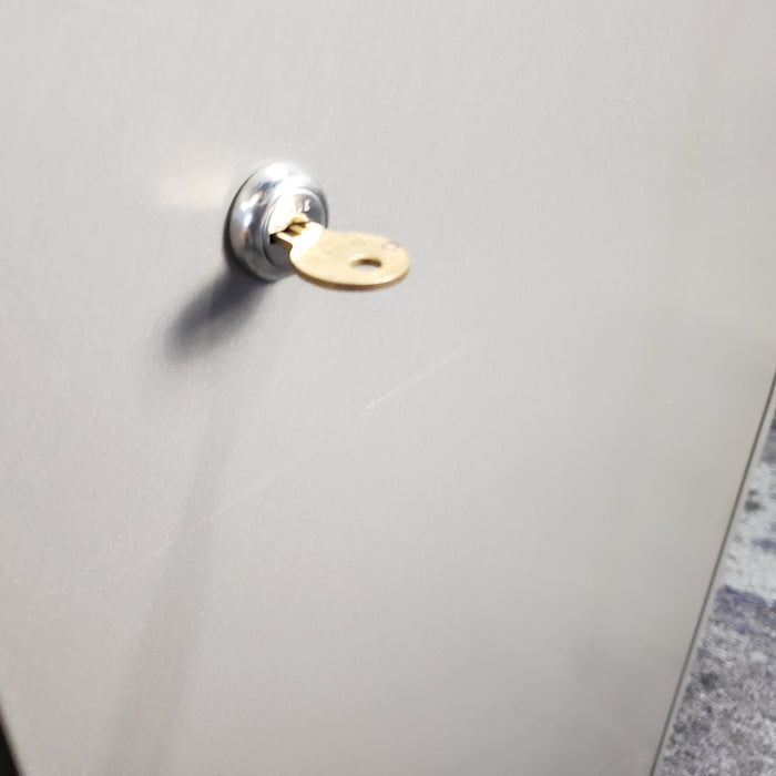Locking Storage Cabinet with Key