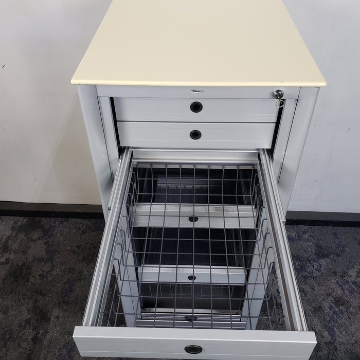 Mobile File and Storage Cabinet
