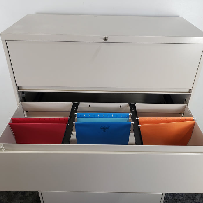 42" 5 Drawer Lateral File Cabinet
