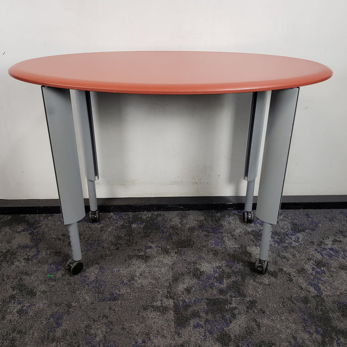 Adjustable Height Mobile Table