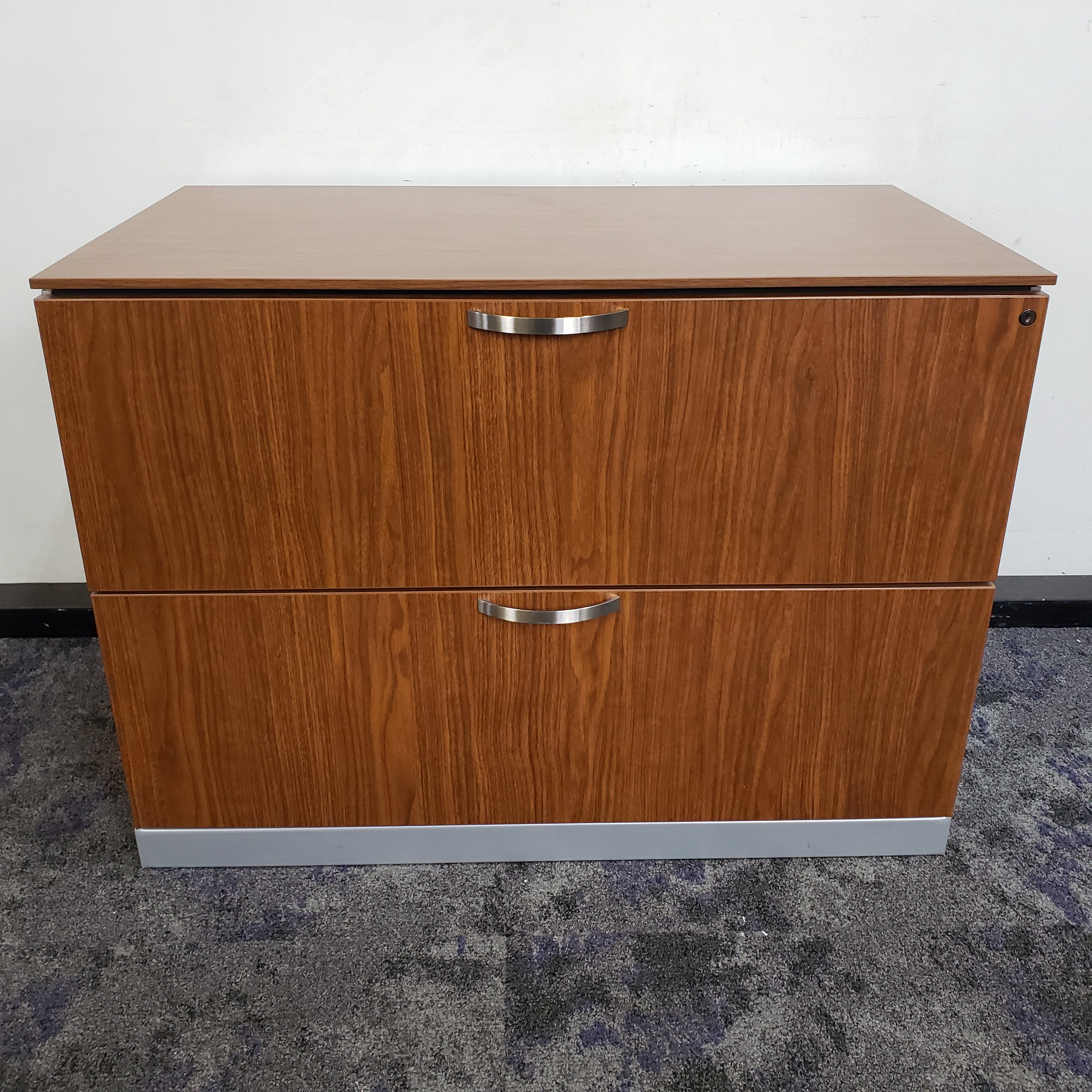 Lateral Locking File Cabinet BYNSOE 2 Drawer Lateral File Cabinet With