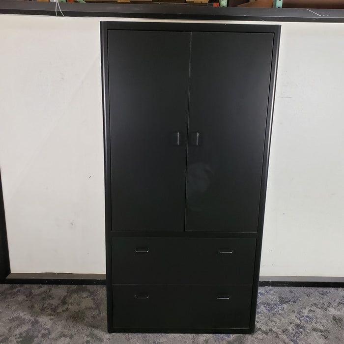 Storage Cabinet with Lateral File Cabinet