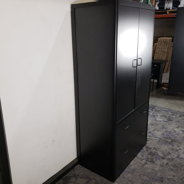 Storage Cabinet with Lateral File Cabinet