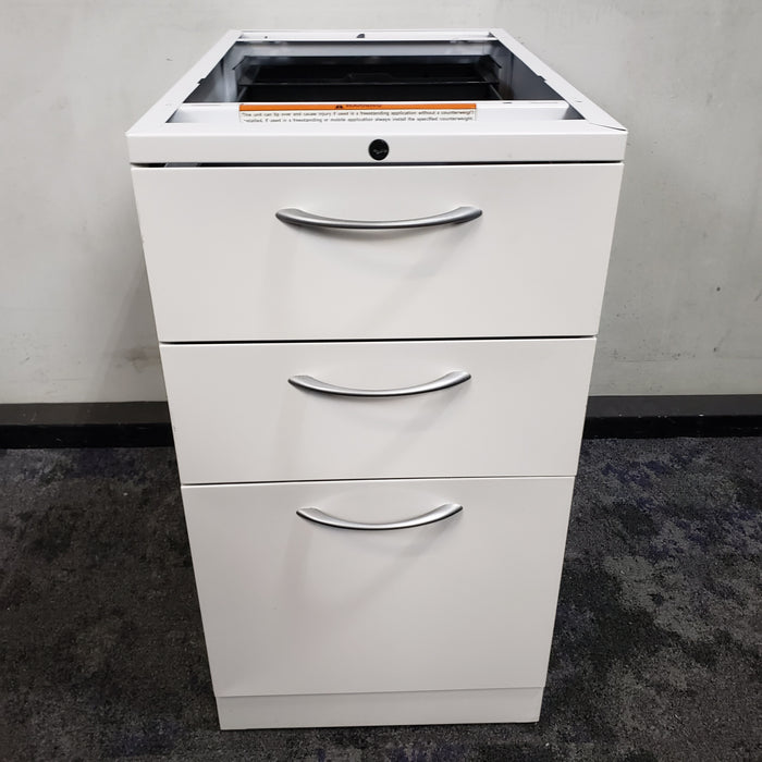 3 Drawer Pedestal File Cabinet