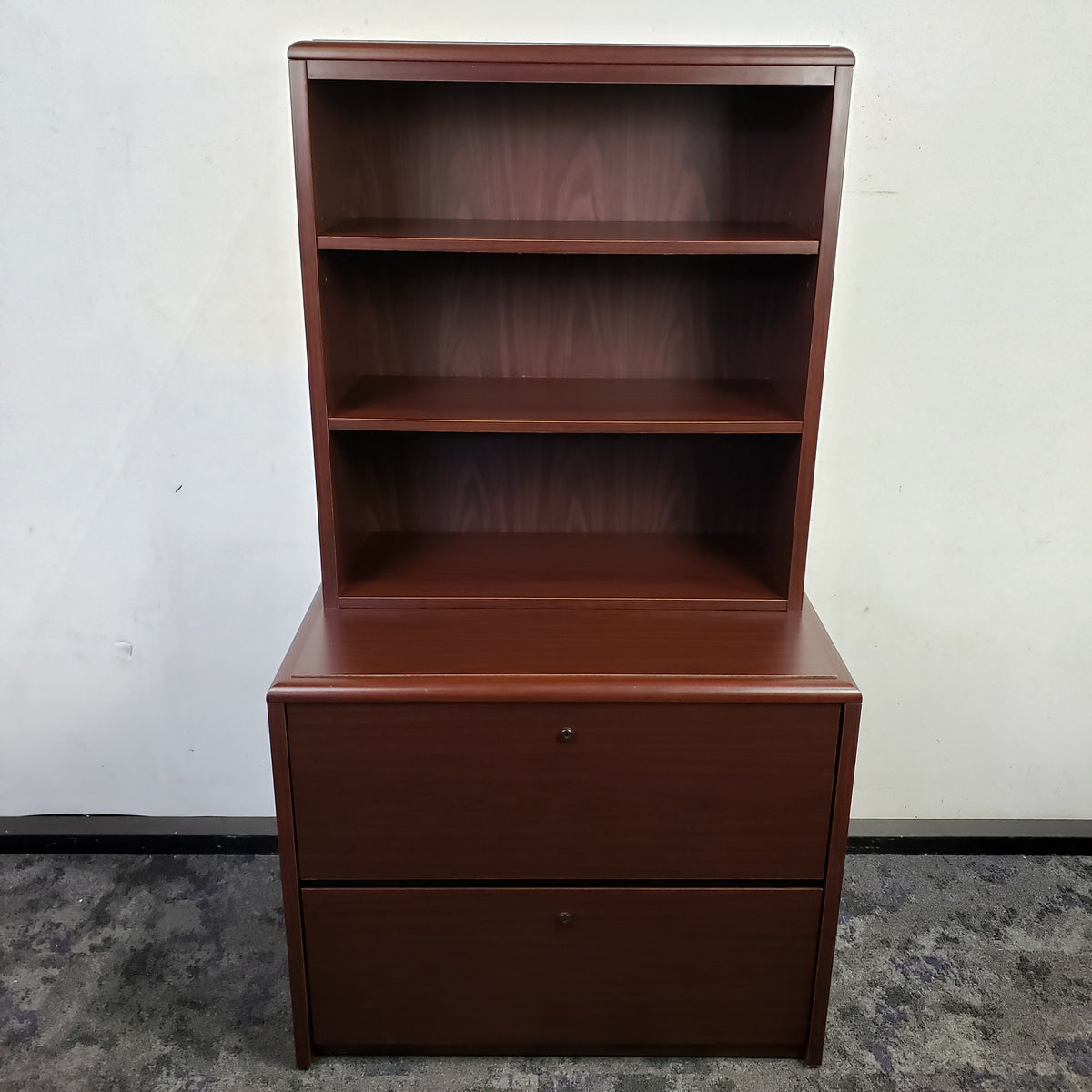 36" Lateral File with Hutch Used office furniture in Mpls, MN