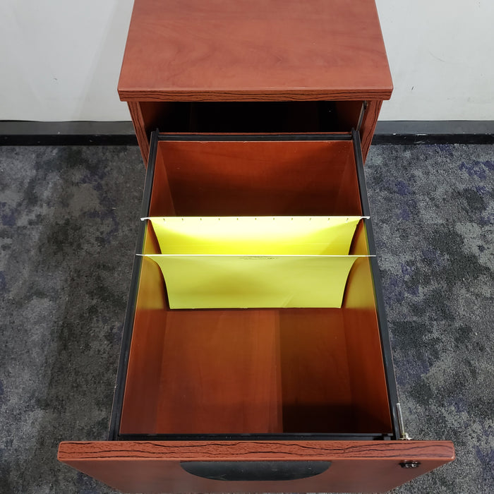 2 Drawer Pedestal File Cabinet