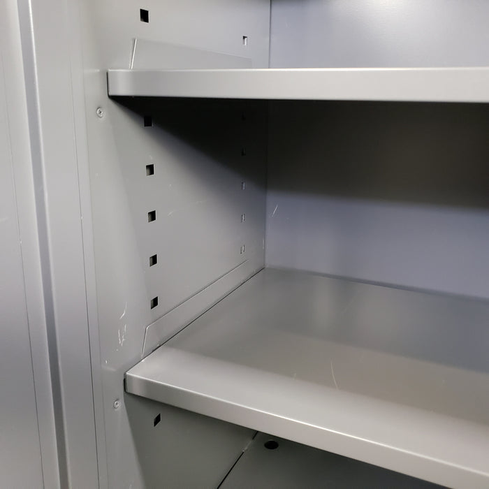 2 Shelf Storage Cabinet
