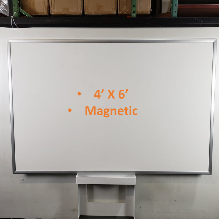 4' X 6' Magnetic Whiteboard / Dry Erase