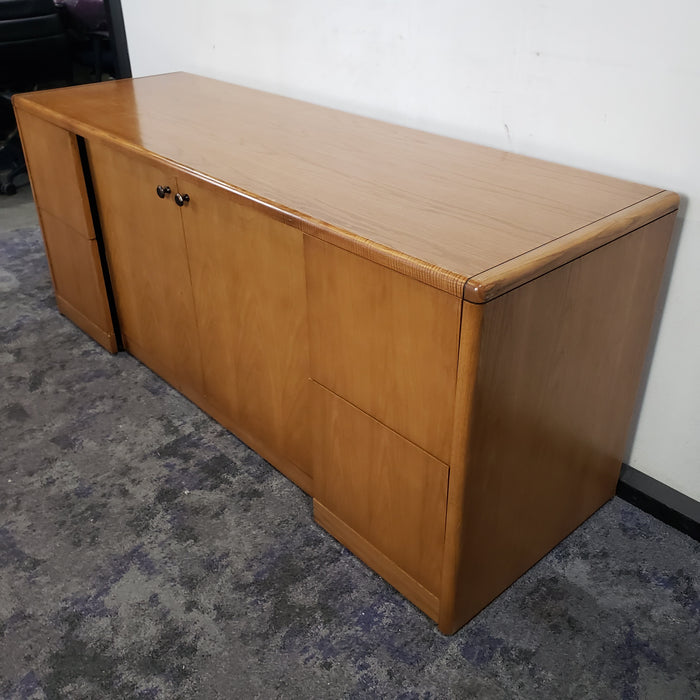 HON 4 Drawer Credenza File Cabinet with Storage