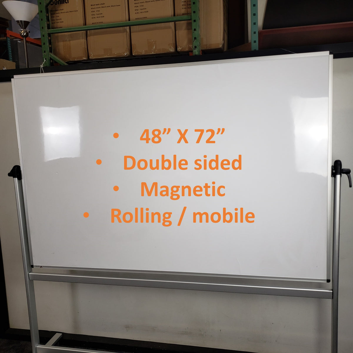 Viz-Proz Rolling 4 x 6 Whiteboard / Dry Erase | Mpls, MN — TJ Office ...