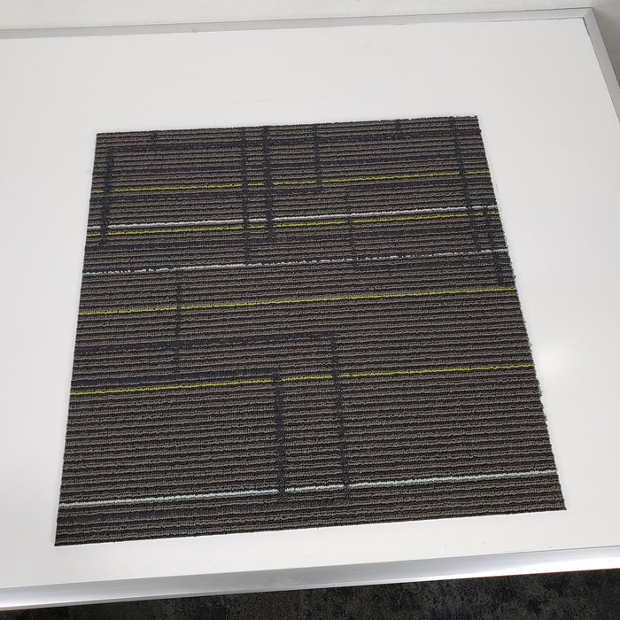 Opaque Black Carpet Square - 189 Square Feet