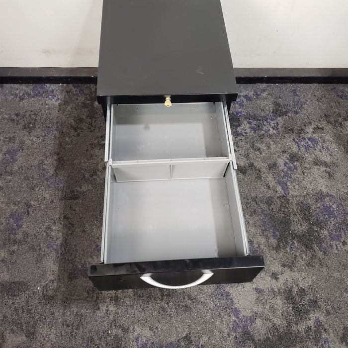 2 Drawer Pedestal File Cabinet