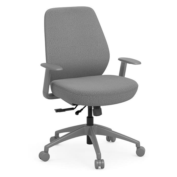MB FABRIC TILTER CHAIR W/2D ARMS-GRY OTE FRI 464
