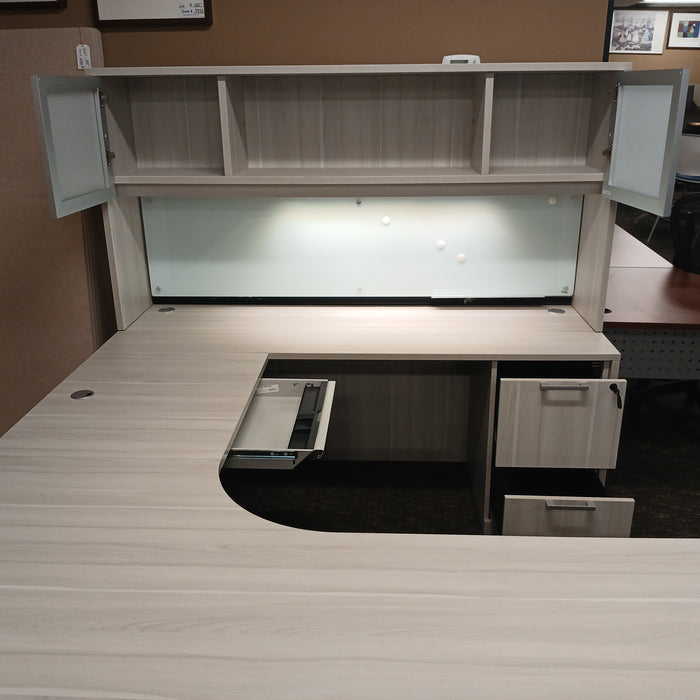 Bow Front U-Shape Executive Desk NEW!