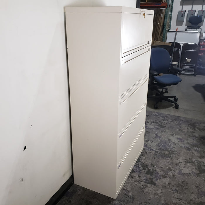 36" 5 Drawer Lateral File Cabinet