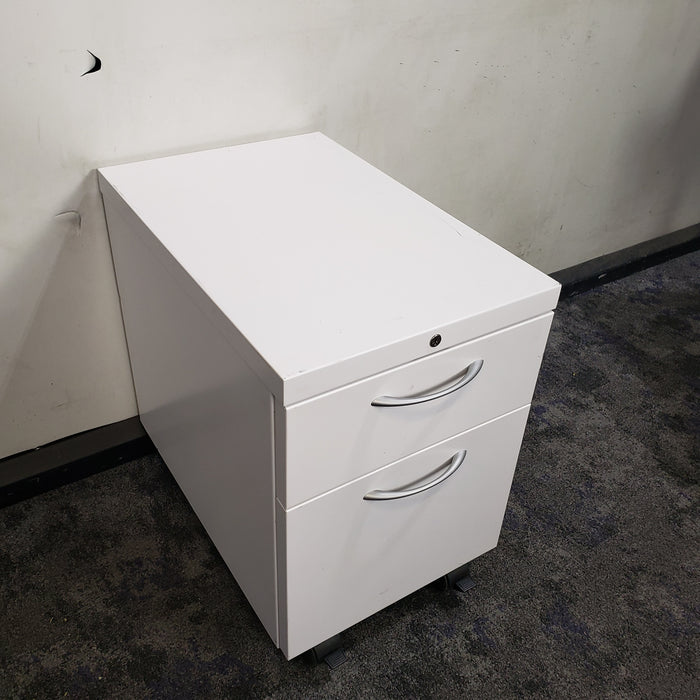 Two Drawer Pedestal File Cabinet