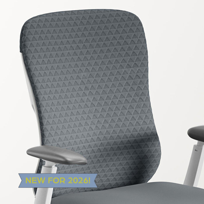 NUVE MESH BACK CHAIR COVER-GRY HY2134-21