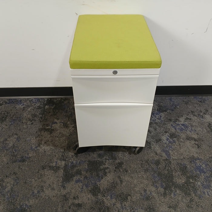 2 Drawer Box/File Pedestal File Cabinet