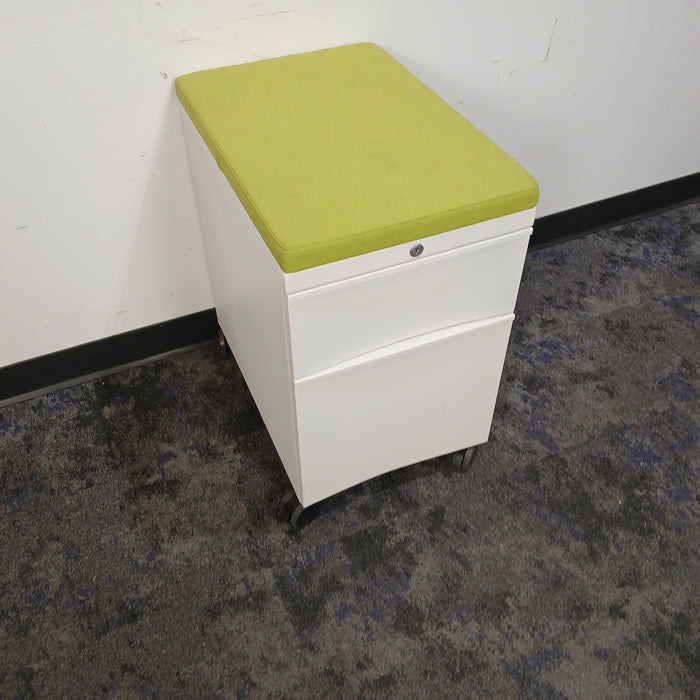 2 Drawer Box/File Pedestal File Cabinet