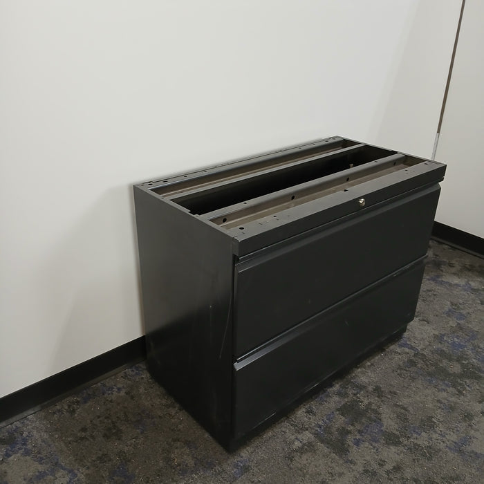 Two Drawer Hanging Lateral File Cabinet