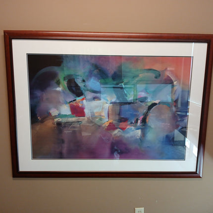 Framed artwork